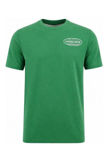 Timberland T-shirt in maat L Groen, Verzenden, Zo goed als nieuw, Overige kleuren, Timberland
