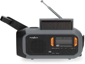 Noodradio - Draagbaar Model - DAB+ / FM - Batterij Gevoed /, Verzenden, Zo goed als nieuw