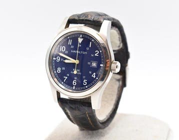 Hamilton - Khaki - Zonder minimumprijs - Automatic Blue, Nieuw