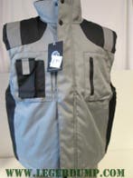 Bodywarmer grijs /zwart met binnenzak (vest, Bodywarmers), Kleding | Heren, Bodywarmers, Ophalen of Verzenden, Nieuw