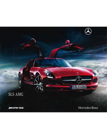 2009 MERCEDES BENZ SLS AMG COUPÉ BROCHURE GERMAN, Nieuw, Author