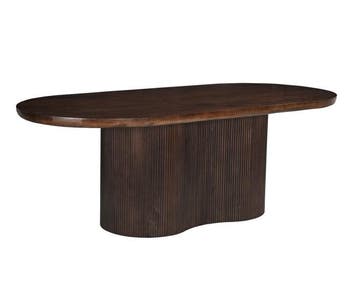 Eettafel Sevilla Donkerbruin  300 cm | Livingfurn, Huis en Inrichting, Tafels | Eettafels, Ophalen of Verzenden, Nieuw
