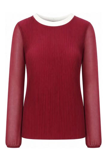 Zabaione Blouse in maat M Rood, Kleding | Dames, Zabaione, Verzenden, Zo goed als nieuw, Rood