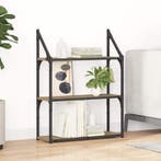 vidaXL Wandplank Artisan Eiken 60 x 21 x 78,5 cm Bewerkt, Verzenden, Nieuw