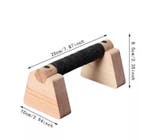 Houten Push-Up Bars Set van 2 voor Krachttraining, Verzenden, Nieuw
