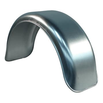 De Haan Spatscherm enkel as staal 220mm x 800mm rond model, Ophalen of Verzenden, Nieuw