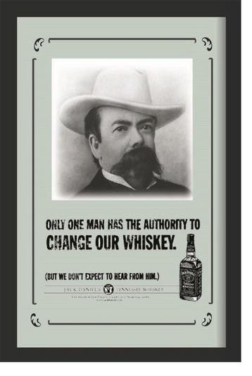 Jack Daniels change our whiskey spiegel, Ophalen of Verzenden, Nieuw