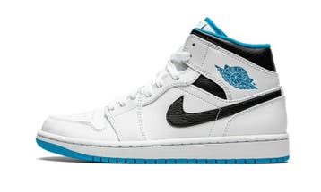Air Jordan 1 Mid Laser Blue, Kleding | Heren, Nieuw
