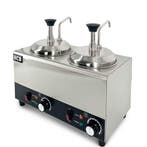 HCB Verwarmde sauspomp - 2 x 2 liter - 230V - RVS, Verzenden, Nieuw in verpakking, Overige typen