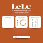 Lelu Oorringen - Goudenkleurig - Oorbellen Dames - Ronde, Sieraden, Tassen en Uiterlijk, Oorbellen, Ophalen of Verzenden, Zo goed als nieuw