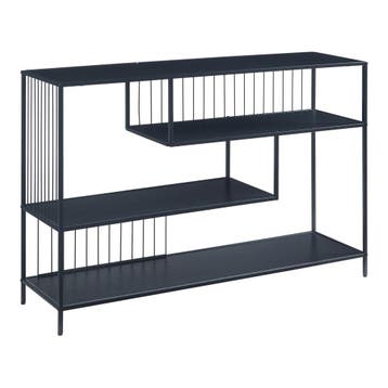 Console tafel Oxelösund 120x33x80 cm zwart [en.casa], Huis en Inrichting, Verzenden, Nieuw