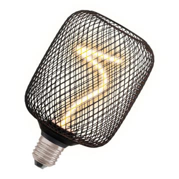 Osram LED Decor E27 3.5W 130lm 1800K Square Zwart | Dimbaar, Ophalen of Verzenden, Nieuw