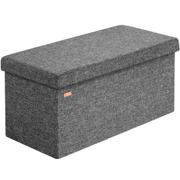 Opbergbank Donkergrijs 80x40x40cm (Meubelen, Interieur), Verzenden