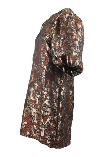 Notre-V Jurk in maat M Brons, Kleding | Dames, Notre-V, Verzenden, Zo goed als nieuw, Overige kleuren
