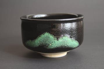 Setoware, Togetsu-gama - Signed by Sugiura Buntai - Chawan, Antiek en Kunst