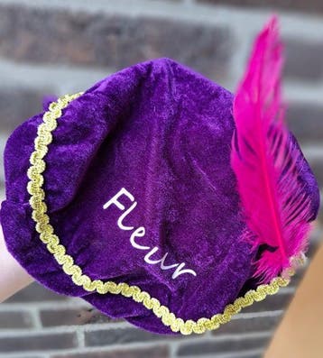 Pieten muts met naam, Diversen, Ophalen of Verzenden, Nieuw