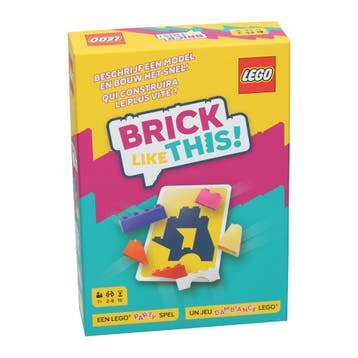 Lego spel Brick Like This! gezelsch van €23,99 voor €19,94, Ophalen of Verzenden, Nieuw