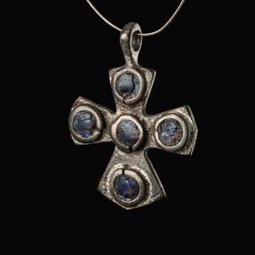 Middeleeuwen, kruisvaardersperiode Zilver Tempelierskruis, Antiek en Kunst