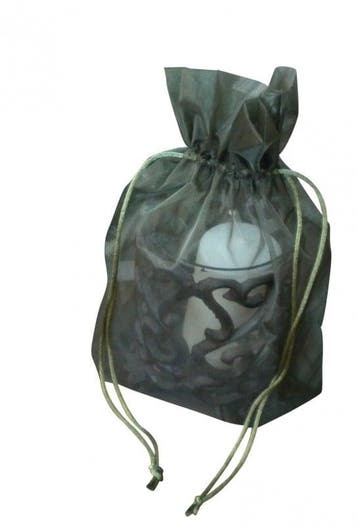10 stuks zeer grote luxe organza kado zakjes met satijn k..., Ophalen of Verzenden, Nieuw