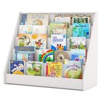 LIVSK Kinderboekenkast - 5 Diepe Planken - Kindvriendelijk O, Boeken, Verzenden, Nieuw