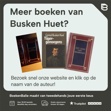 LAND VAN REMBRAND         STUDIES N-NED.BESCHAVING 17E EEUW, Boeken, Verzenden, Zo goed als nieuw, Busken Huet