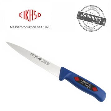 Eikaso Solingen Fileermes 18 cm – Middenspits en Flexibel., Ophalen of Verzenden, Nieuw, Rvs of Chroom
