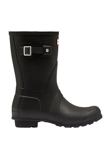 Hunter Regenlaarzen WFS1000RMA-BLK Zwart-37, Kleding | Dames, Schoenen, Verzenden, Nieuw, Zwart