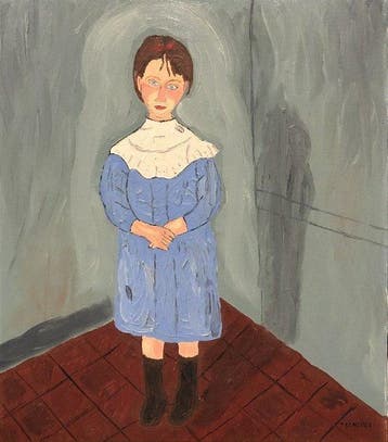 European School (XX) - Little Girl in Blue (After Amedeo