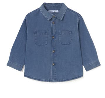 Mayoral baby mini boys jeans overhemd medio - 158 (12-13, Ophalen of Verzenden, Nieuw
