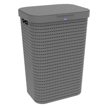 Rotho Country Wasmand 55L Antraciet (Overige), Verzenden, Nieuw