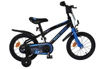 Volare Super GT Kinderfiets - Jongens - 14 inch - Blauw, Fietsen en Brommers, Fietsen | Kinderfietsjes, Overige merken, Zijwieltjes