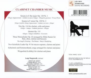 cd - luigi magistrelli - CLARINET CHAMBER WORKS (nieuw), Verzenden, Zo goed als nieuw