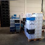 Partij diverse kunststof opberg bakken, Nieuw