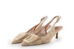 Bibi Lou Slingbacks in maat 38 Beige, Kleding | Dames, Schoenen, Verzenden, Beige, Bibi Lou, Zo goed als nieuw