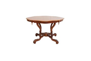 Antieke Biedermeier mahoniehouten Tafel, Ophalen of Verzenden, Nieuw