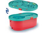 Hape - Quadrilla Stack Track Bucket Set - 90 onderdelen -, Verzenden, Zo goed als nieuw