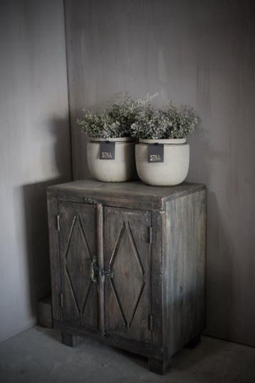 STILL ronde pot neck Taupe 17 x 20 cm, Ophalen of Verzenden, Nieuw