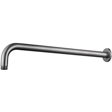 Wiesbaden 304 Douchearm met Muurbevestiging - Gebogen - Rond, Doe-het-zelf en Verbouw, Sanitair, Ophalen of Verzenden, Nieuw, Rvs