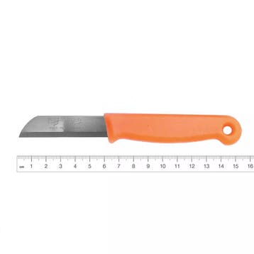 Solingen Schilmesje – RVS – Glad – 16 cm met Blade Cov, Ophalen of Verzenden, Nieuw, Rvs of Chroom