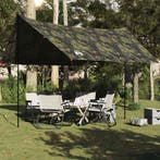 vidaXL Kampeerluifel waterdicht 462x306x211 cm camouflage, Verzenden, Nieuw, Tot en met 2