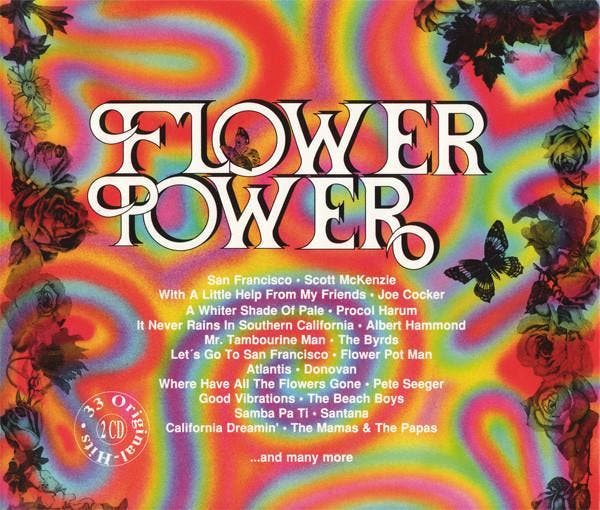 cd - Various - Flower Power, Cd's en Dvd's, Cd's | Overige Cd's, Zo goed als nieuw, Verzenden