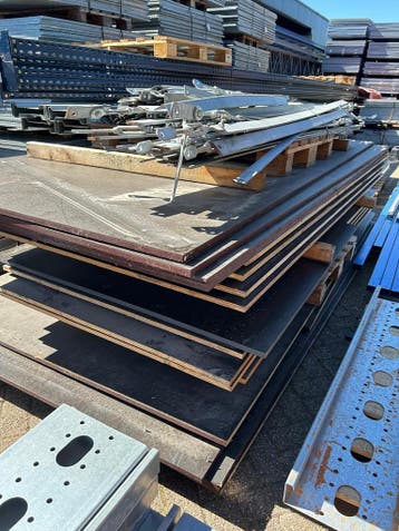 Betonplex platen 18mm, Doe-het-zelf en Verbouw, Hout en Planken, Zo goed als nieuw, Minder dan 25 mm, 250 tot 300 cm