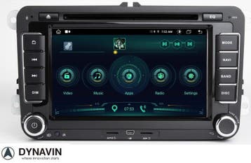 navigatie volkswagen rns 510 dvd carkit andoid 15 carplay, Ophalen of Verzenden, Nieuw