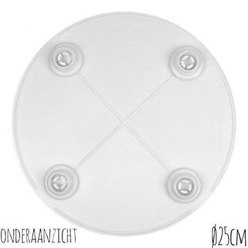 Taartplateau stapel rond Ø25cm, Hobby en Vrije tijd, Verzenden, Nieuw
