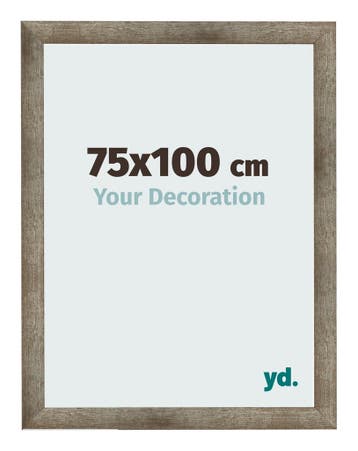 Fotolijst 75x100 cm - Metaal Vintage - MDF - Bologna, Verzenden, Nieuw