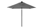 Madison Triangle stokparasol 210x130 cm. grey, Tuin en Terras, Verzenden, Nieuw, Stokparasol, Kantelbaar