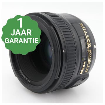 Nikon AF-S 50mm f/1.8G, Verzenden, Gebruikt