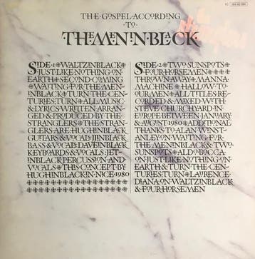 The Stranglers - The Gospel According To The Meninblack, Ophalen of Verzenden, Gebruikt