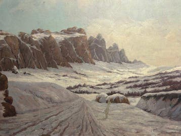 Wilhelm Scheulen (XX) - beautiful landscape painting