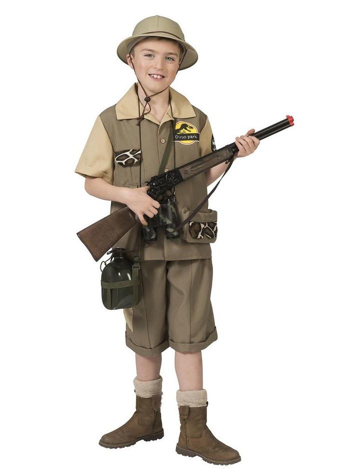 Safari Dino Ranger Kostuum Kind, Kleding | Dames, Carnavalskleding en Feestkleding, Nieuw, Ophalen of Verzenden